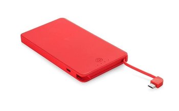 Power bank VIVID 4000mAh czerwony - czerwony - UPOMINKARNIA