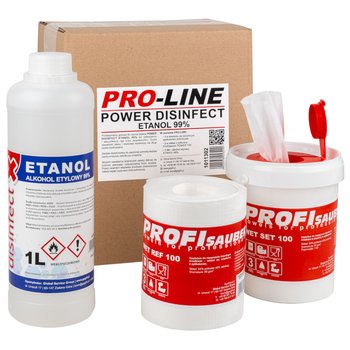 Power Disinfect Etanol 99% Zestaw Do Dezynfekcji Rąk I Powierzchni  Pro-Line - GSG24