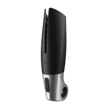 Power Masturbator, Masażer, Wibrator Intymny, Black - Satisfyer