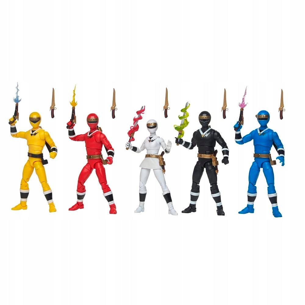 Power Rangers, Kolekcja Lightning Collection, 5-pak akcji Aquitar Alien ...