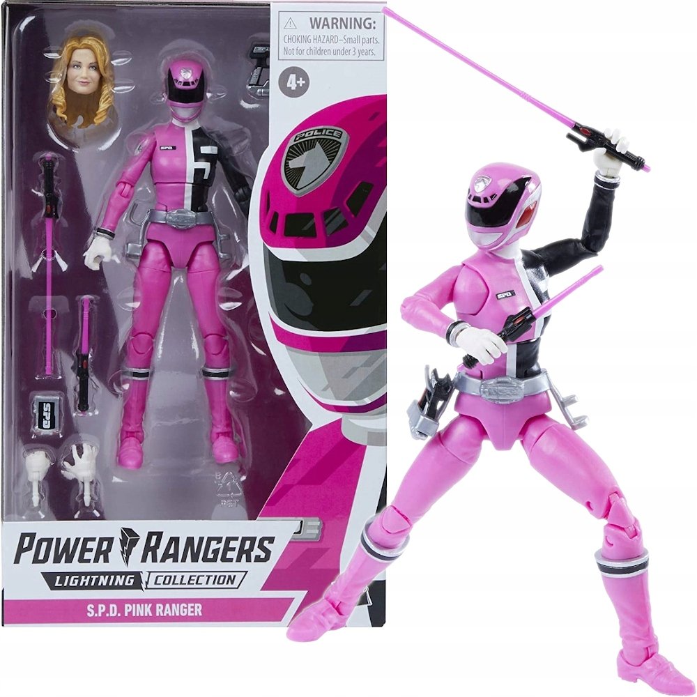 Paper Ranger Spd Pink Ranger Power Rangers Lightning Spd Różowy Pink Ranger - Hasbro | Sklep EMPIK.COM