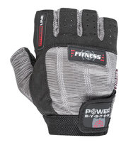 POWER-SYSTEM RĘKAWICZKI FITNESS-BLACK GREY-XS Power-System