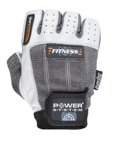 POWER-SYSTEM RĘKAWICZKI FITNESS-WHITE GREY-XS Power-System