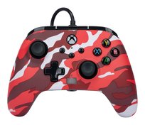 PowerA Xbox Series Pad przewodowy Enhanced Red Camo