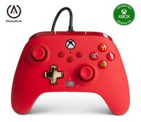 PowerA Xbox Series X/S Pad przewodowy Enhanced Czerwony PowerA