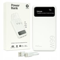 Powerbank 10000mAh 6w1 LED PD 22.5W USB-C iPhone Ładowarka Telefonu