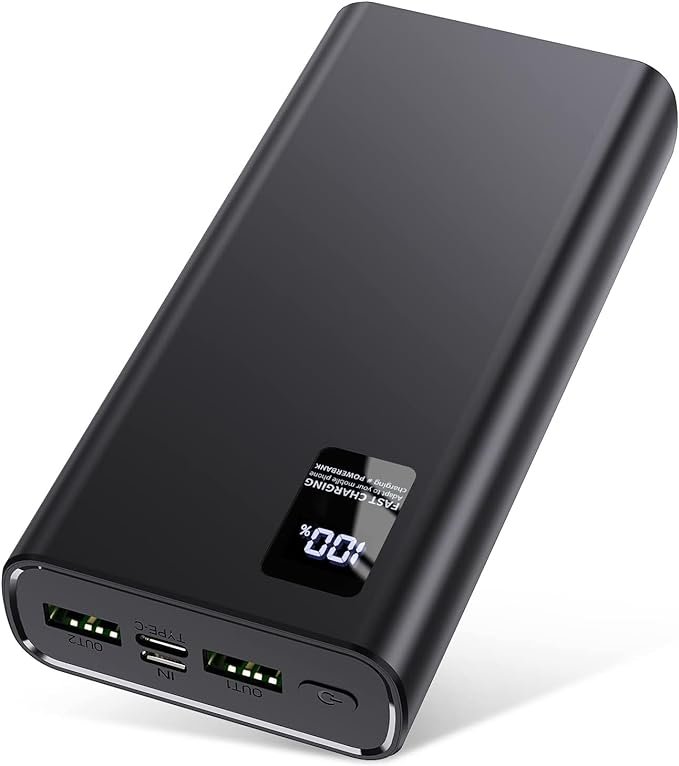 mophie Powerstation Plus XL Powerbank mit 12000 mAh Akku matt schwarz