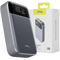 Powerbank Allity Apb-200 Pd Qc 33W 10000 Mah Szary