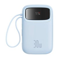 Powerbank Baseus QPow 2 10000mAh 30W 2xUSB-C (niebieski) Baseus