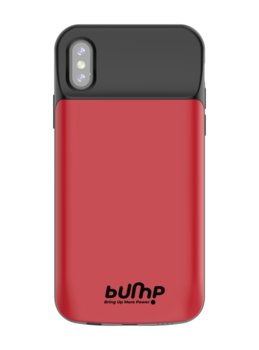 Powerbank Bump, Klasyczny, Etui Ładujące, iPhone X RED - Bump