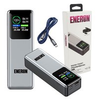 Powerbank Eneron 100W 73Wh 20000mAh TOWER MOCNY SZYBKIE ŁADOWANIE USB-C USB-A do LAPTOPA TELEFONU
