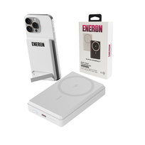 Powerbank Eneron 20W 10000mAh wireless/magnet biały do iPhone Magsafe SZYBKIE ŁADOWANIE BEZPRZEWODOWE Magnetyczny