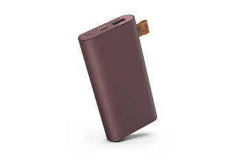 Powerbank, Fresh 'N Rebel, 6000 MAH USB-C DEEP MAUVE - Fresh N Rebel