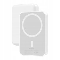Powerbank K26 10000mAh 20W USB-A USB-C MagSafe - biały Dudao