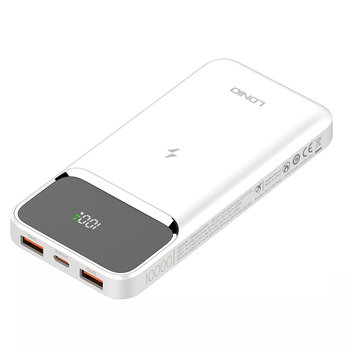 Powerbank Ldnio 10000 Mah Indukcja Qi Qc Usb Usb-C - LDNIO