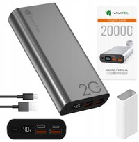 Powerbank Navitel PWR20 AL SILVER 20000 mAh USB-C Navitel