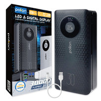 Powerbank POLION Szybkie Ładowanie 22.5W 30000mAh USB-C USB-A PD3.0 QC3.0
