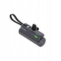 Powerbank Sharge 5000 mAh Czarny Magnetyczny MagSafe USB-C Qi, Szybki