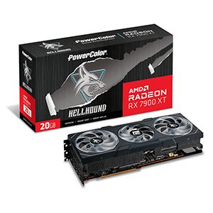 Powercolor Radeon RX 7900 XT Hellhound (20 GB GDDR6/PCI Express 4.0/2500 MHz/20000 MHz) - PowerColor