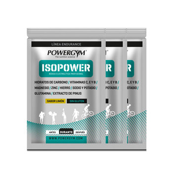 PowerGym, Napój izotoniczny, IsoPower, limonka, 40g  - PowerGym