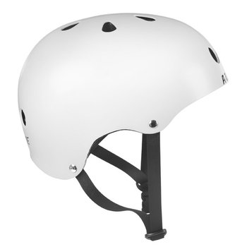 Powerslide, Kask ochronny, Allround Stunt Helmet, biały, rozmiar L/XL - Powerslide