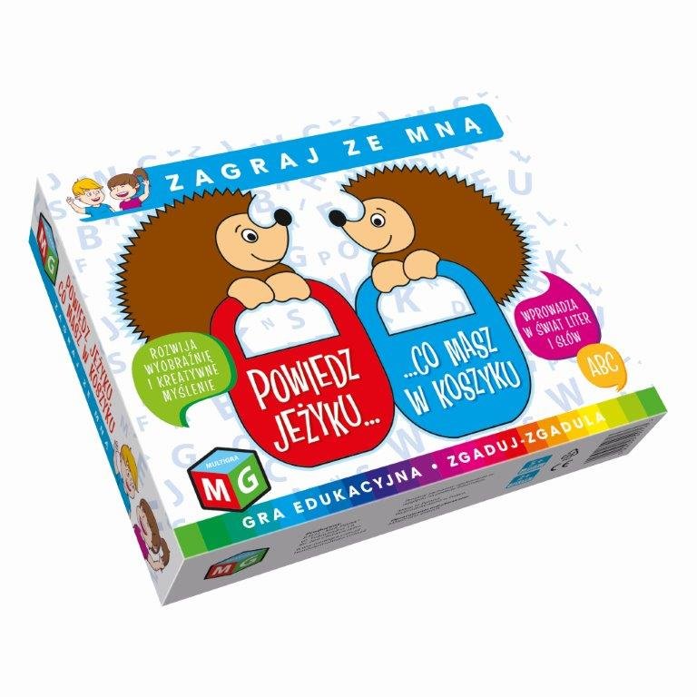 Powiedz jeżyku co masz w koszyku, gra edukacyjna, MULTIGRA