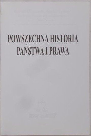 Powszechna historia państwa i prawa - W opisie | Książka w Empik