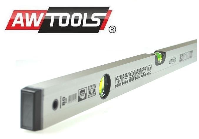 Poziomica anodowana AWTOOLS, 120 cm