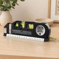 Poziomica Laserowa Z Miarką I Grawerem Dla Taty