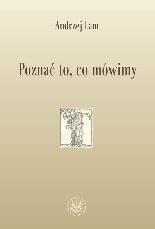Poznać to, co mówimy - ebook PDF