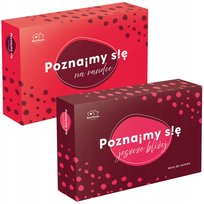 POZNAJMY SIĘ - Na Randce + Jeszcze Bliżej, gra dla par, zestaw, StarHouse Love
