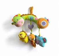 Pozytywka Piszczek Wiesioła Krówka – Zawieszka Edukacyjna Z Grzechotką