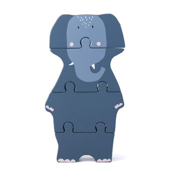 PPD, Mrs Elephant drewniane puzzle - Trixie Baby