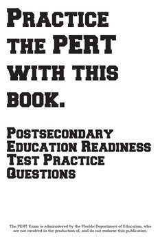 Practice the PERT with this Book! - Complete Test Preparation Inc.