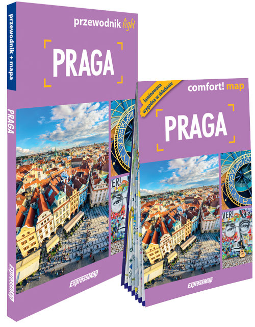 Praga light. Przewodnik + mapa