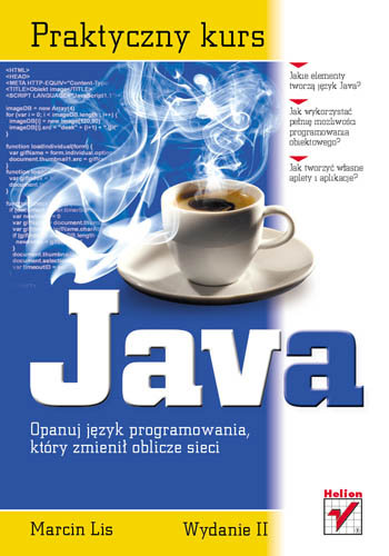 Praktyczny kurs Java - Lis Marcin | Książka w Empik