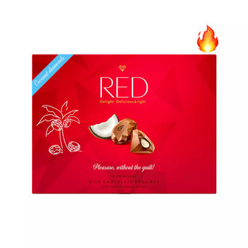 Praliny z mlecznej czekolady z kokosem RED  132g - RED