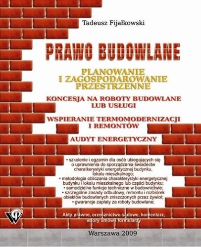 Prawo Budowlane - Fijałkowski Tadeusz | Książka W Sklepie EMPIK.COM