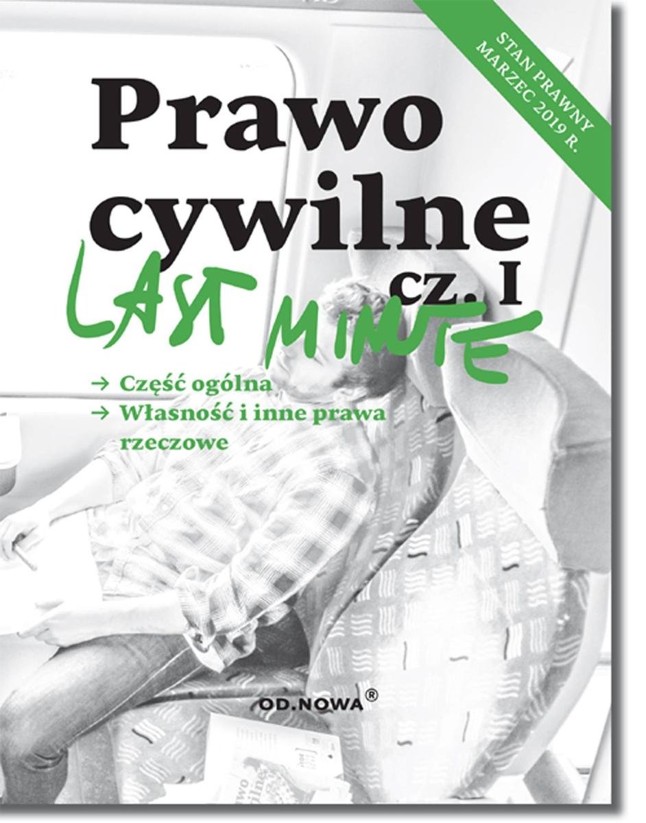 Prawo Cywilne Testy Z Odpowiedziami Prawo cywilne. Last Minute. Część 1 - Gólska Anna | Ebook Sklep EMPIK.COM