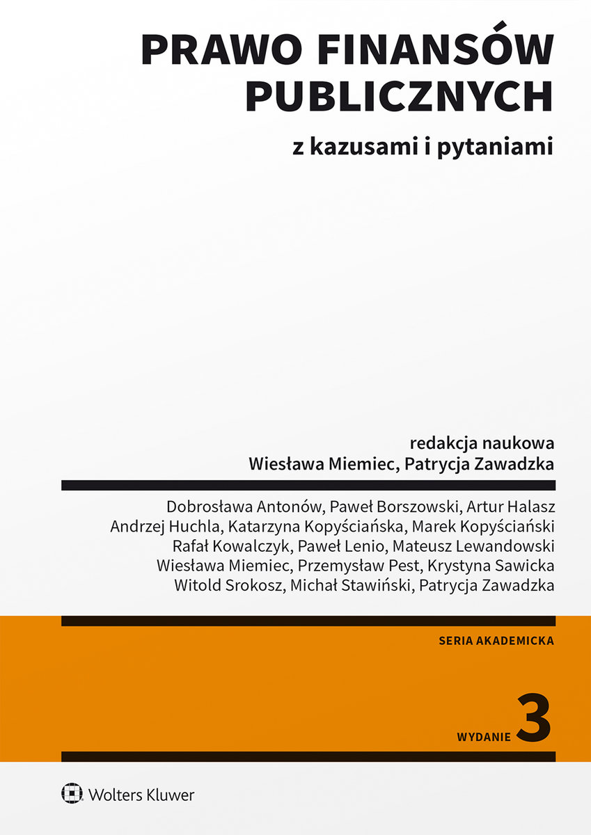 Prawo Finansów Publicznych Z Kazusami I Pytaniami - Opracowanie ...