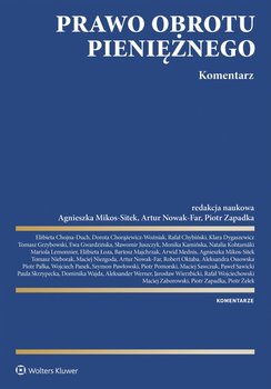 Prawo obrotu pieniężnego - ebook epub - Mikos-Sitek Agnieszka, Nowak-Far Artur, Zapadka Piotr