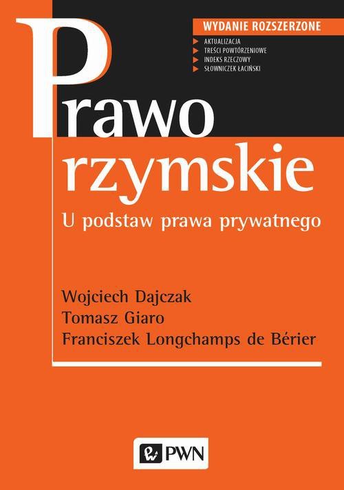 Prawo Rzymskie U Podstaw Prawa Prywatnego 2018