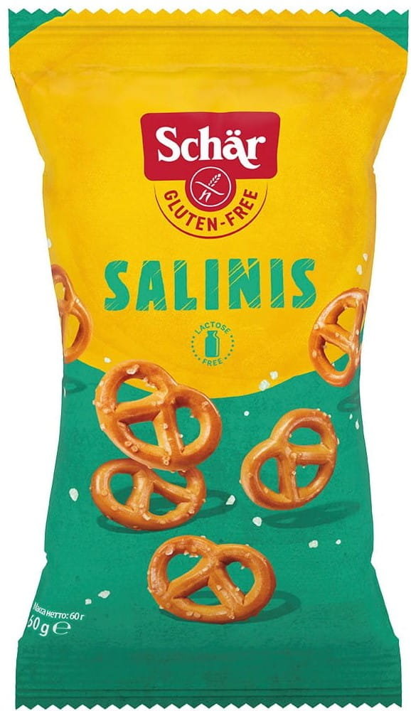 Precelki Salinis bezglutenowe 60g Schär Schar Sklep