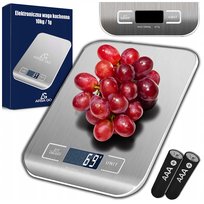 PRECYZYJNA WAGA KUCHENNA 10kg I 1g DOMOWA ELEKTRONICZNA TARA LCD BATERIE