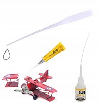 PRECYZYJNY APLIKATOR DO KLEJU CYJANOAKRYLOWY IGŁA RURKA SŁOMKA KOŃCÓWKA