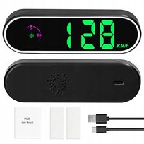 Prędkościomierz GPS LED z alarmem, Kompas, Wyświetlacz samochodowy SUV