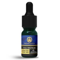 Premicanna, Olej CBD 10%, 1000 mg, 10 ml, Średnie stężenie CBD, FULL SPECTRUM