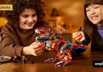 Premiera klocków LEGO® DREAMZzz™ Dinorobot Coopera C-Rex – 1 sierpnia 2024