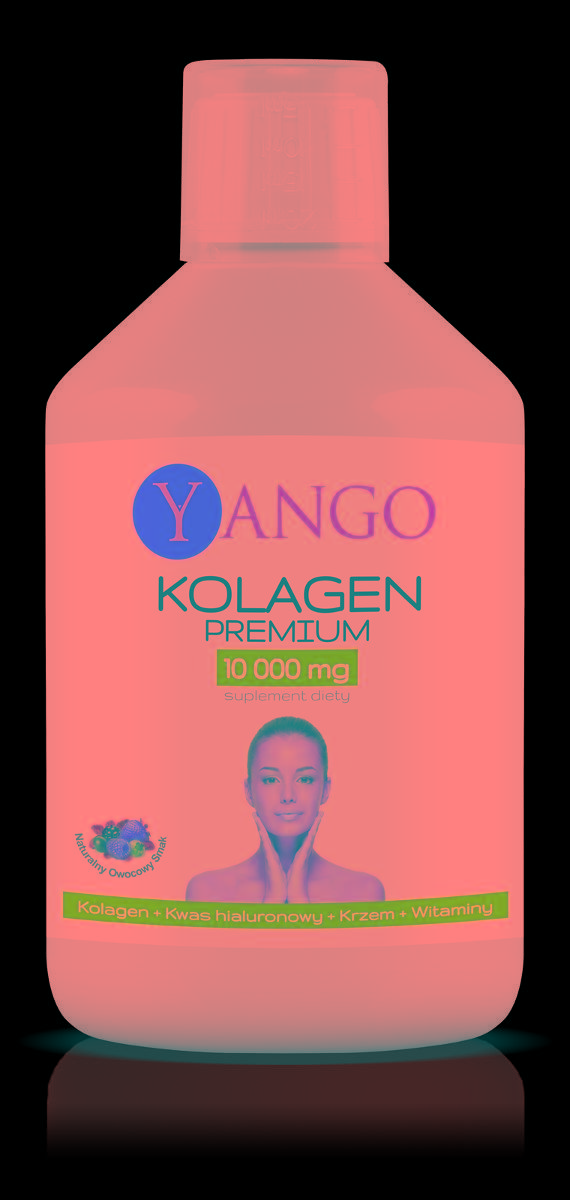 Фото - Вітаміни й мінерали Yango Suplement diety, Premium Kolagen 10 000 mg  (500 ml)