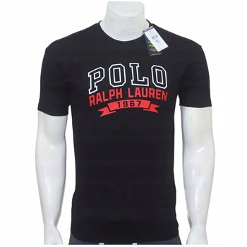 PREMIUM LIMITOWANA meska koszulka polo ralph lauren czarny tshirt r.S - POLO Ralph Lauren